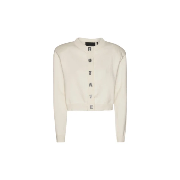 Rotate Ivory Knitwear luxury Cardigan from  Luxury Handbags Marketplace