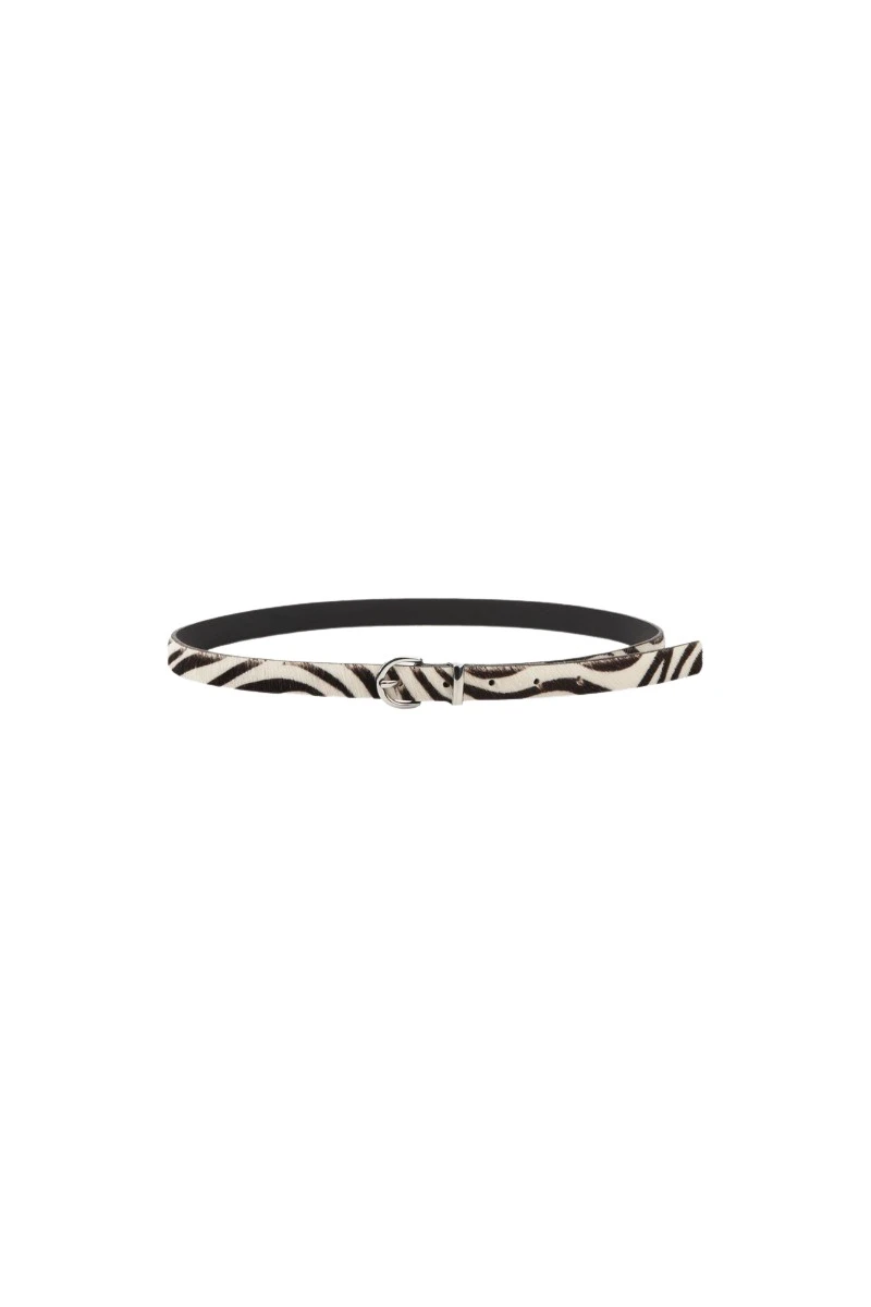 Rotate-Birger-Christensen-Zebra-Printed-Belt-163196_nobg Rotate White Dresses luxury Clothing from Luxury Handbags Marketplace