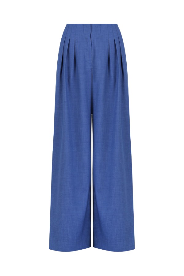 Shona Joy Asher Wide Leg Pant – Ocean Blue