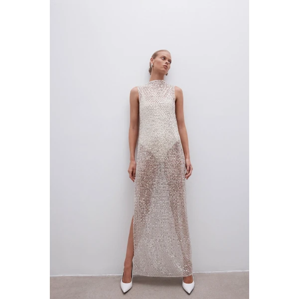 Shona Joy Silver Dress luxury Clothing from  Luxury Handbags Marketplace