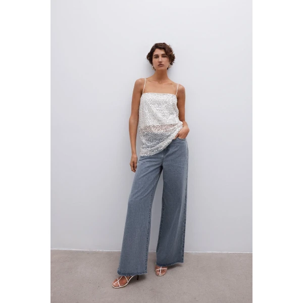 Shona Joy Silver Top luxury Clothing from  Luxury Handbags Marketplace
