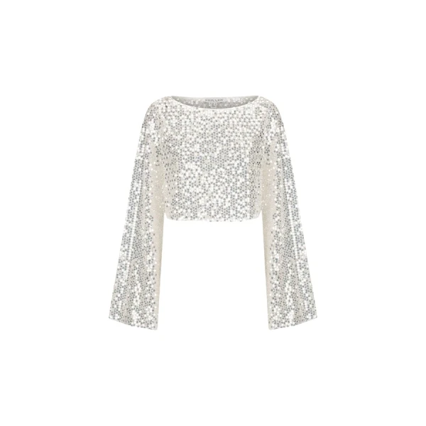 Shona Joy Silver Top luxury Clothing from  Luxury Handbags Marketplace
