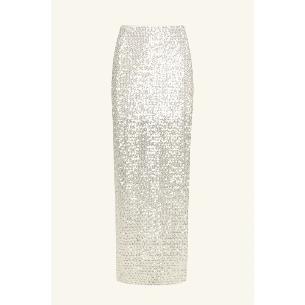 Shona Joy Silver Skirt luxury Clothing from  Luxury Handbags Marketplace