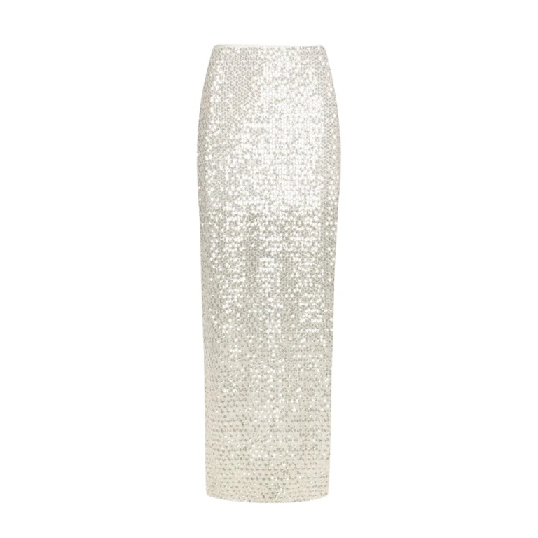 Shona Joy Silver Skirt luxury Clothing from  Luxury Handbags Marketplace