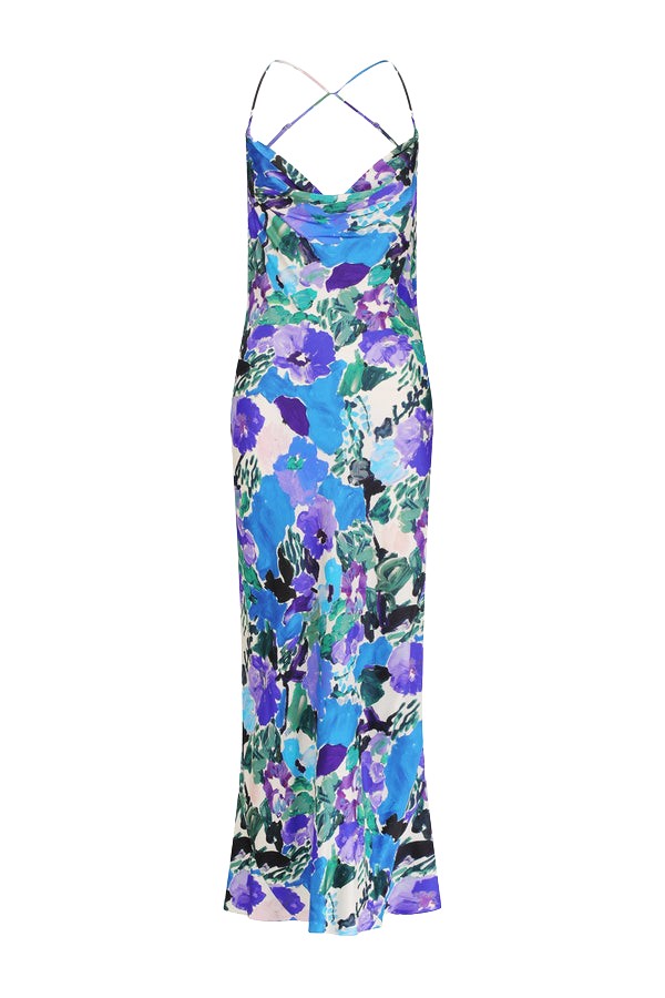 Shona Joy Curlewis Double Cowl Maxi Dress
