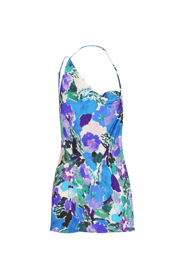 Shona Joy Curlewis One Shoulder Cowl Mini Dress