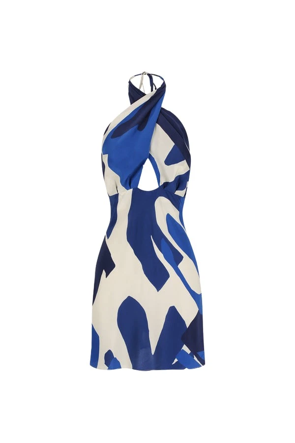 Shona-Joy-Edward-Silk-Halter-Mini-Dress65291_nobg Shona Joy Multicolour Dress luxury Clothing from Luxury Handbags Marketplace