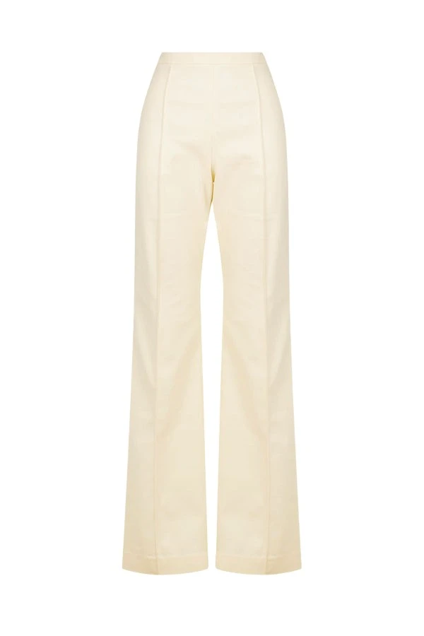 Shona-Joy-Lani-Boot-Cut-Flared-Pant-Rice44206_nobg Shona Joy Rice Pant luxury Clothing from Luxury Handbags Marketplace