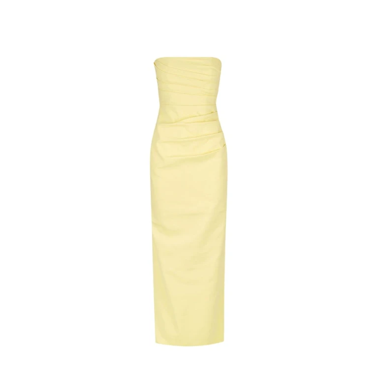 Shona Joy Yellow Dress luxury Clothing from  Luxury Handbags Marketplace