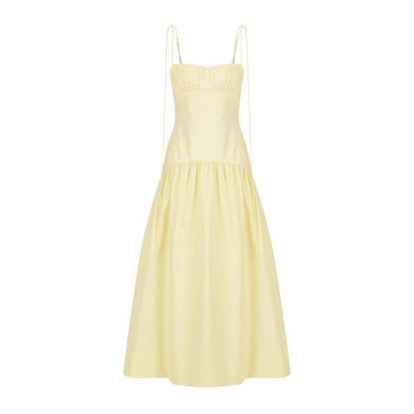 Shona Joy Yellow Dress luxury Clothing from  Luxury Handbags Marketplace