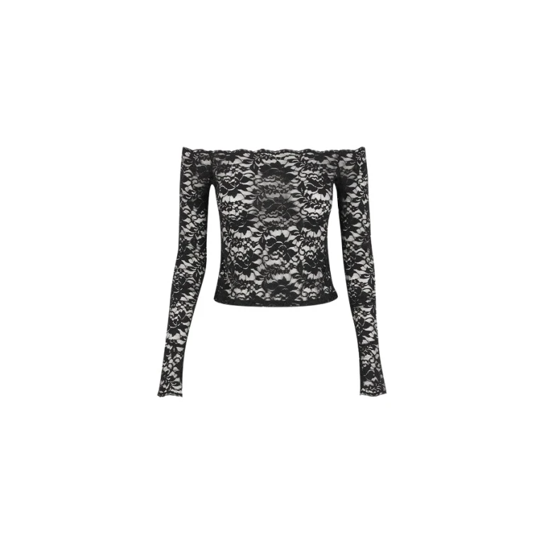 Shona Joy Black Top luxury Clothing from  Luxury Handbags Marketplace