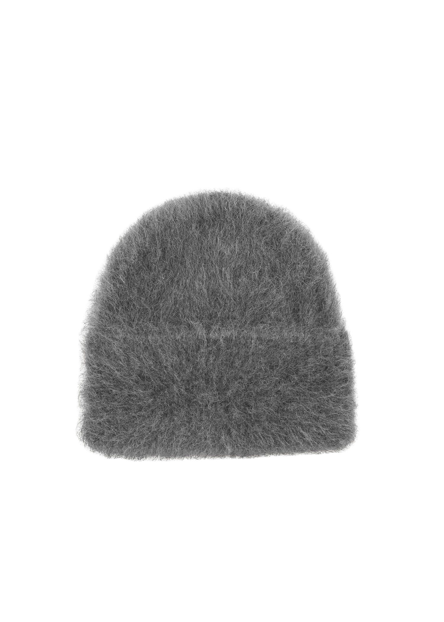Toteme Alpaca knit beanie dark grey melange