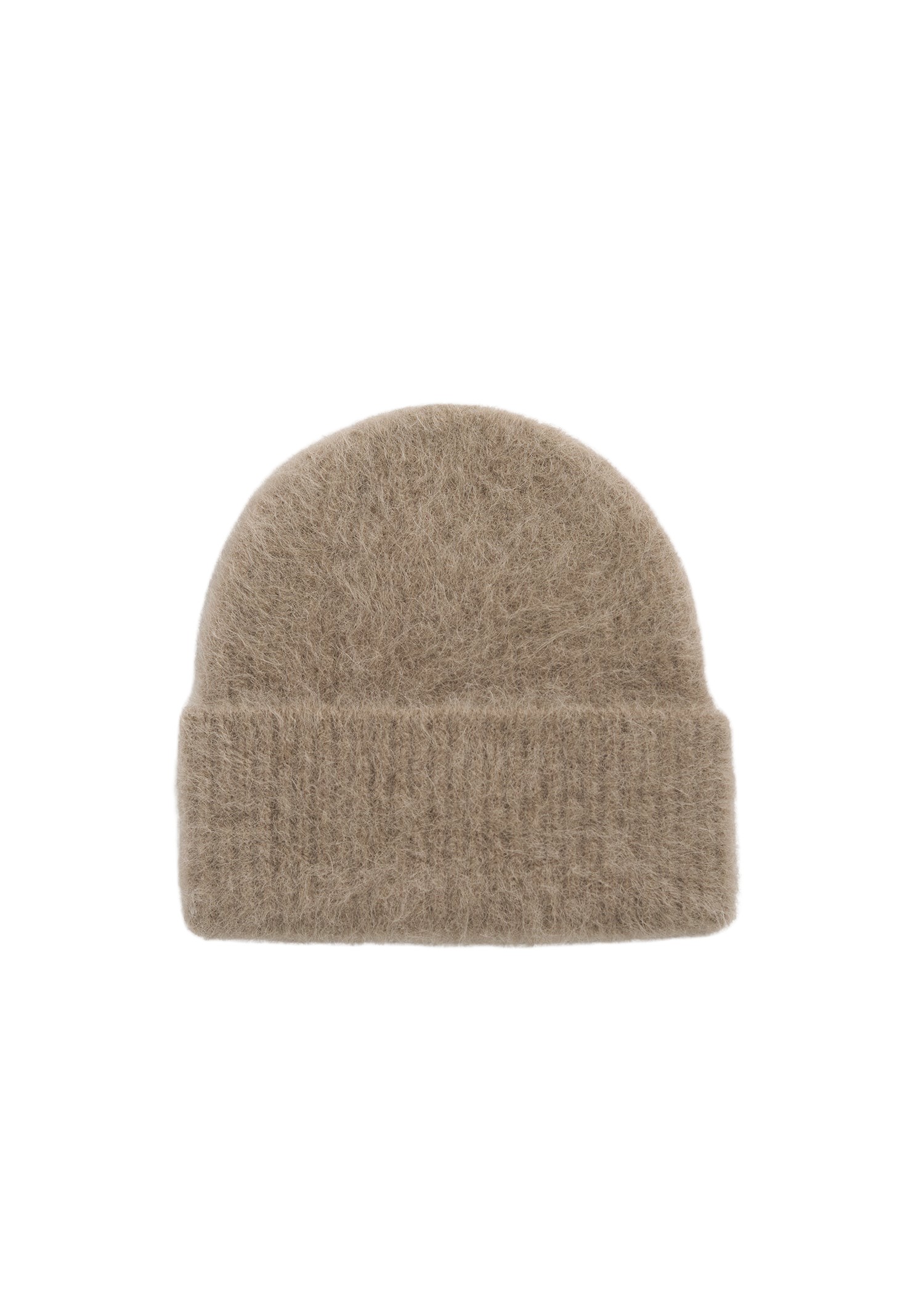 Toteme Alpaca knit beanie truffle melange