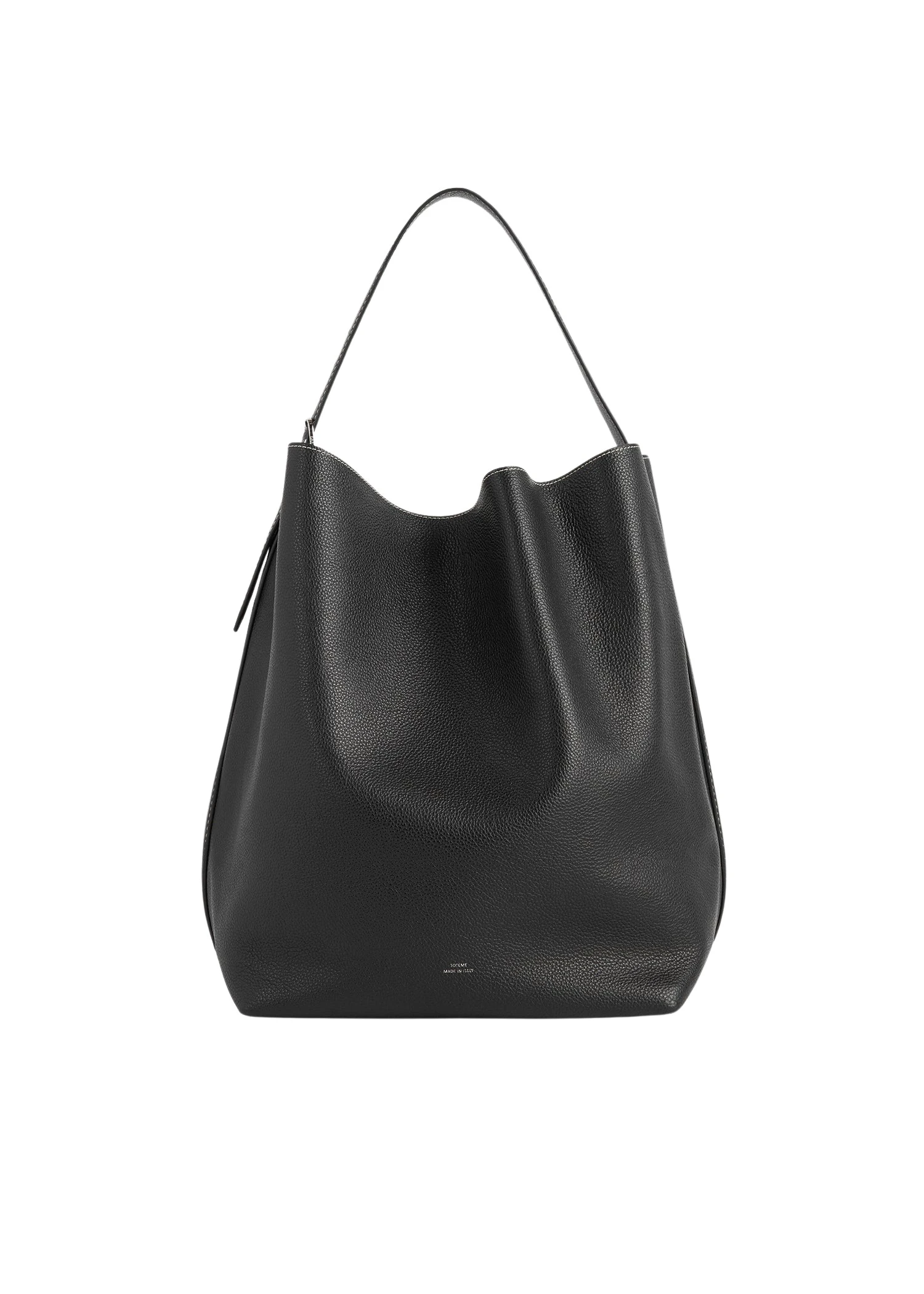 Toteme-Belted-grained-leather-tote-black-549899_nobg Toteme Bags luxury Bags from Luxury Handbags Marketplace