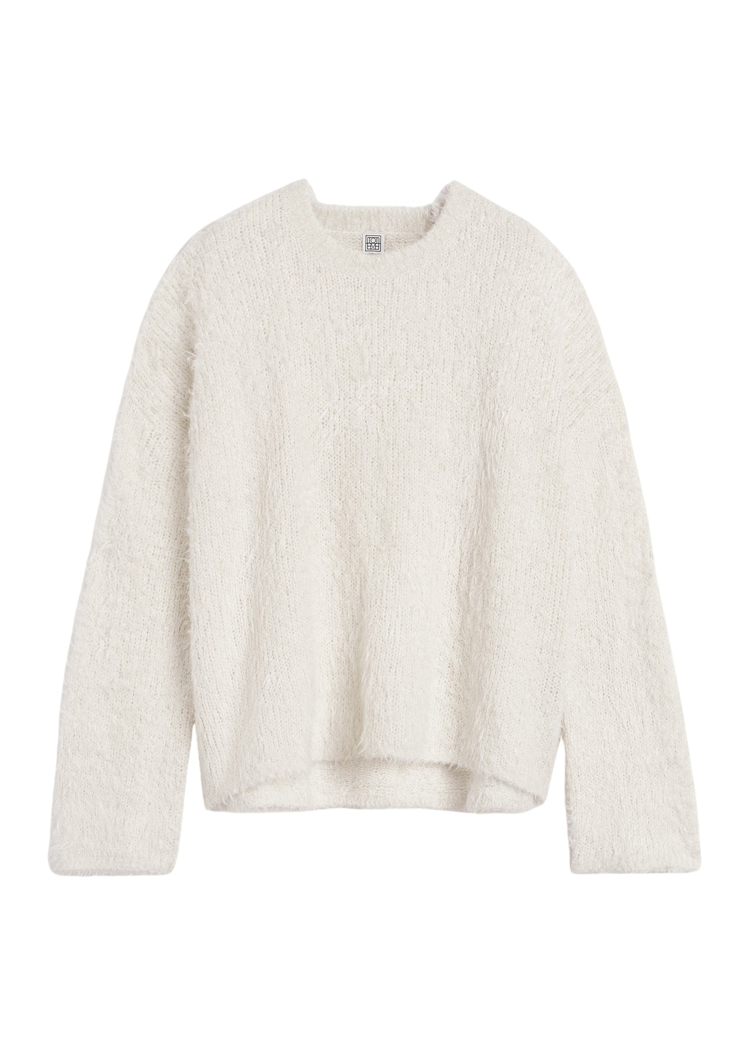 Toteme Boxy silk knit cream