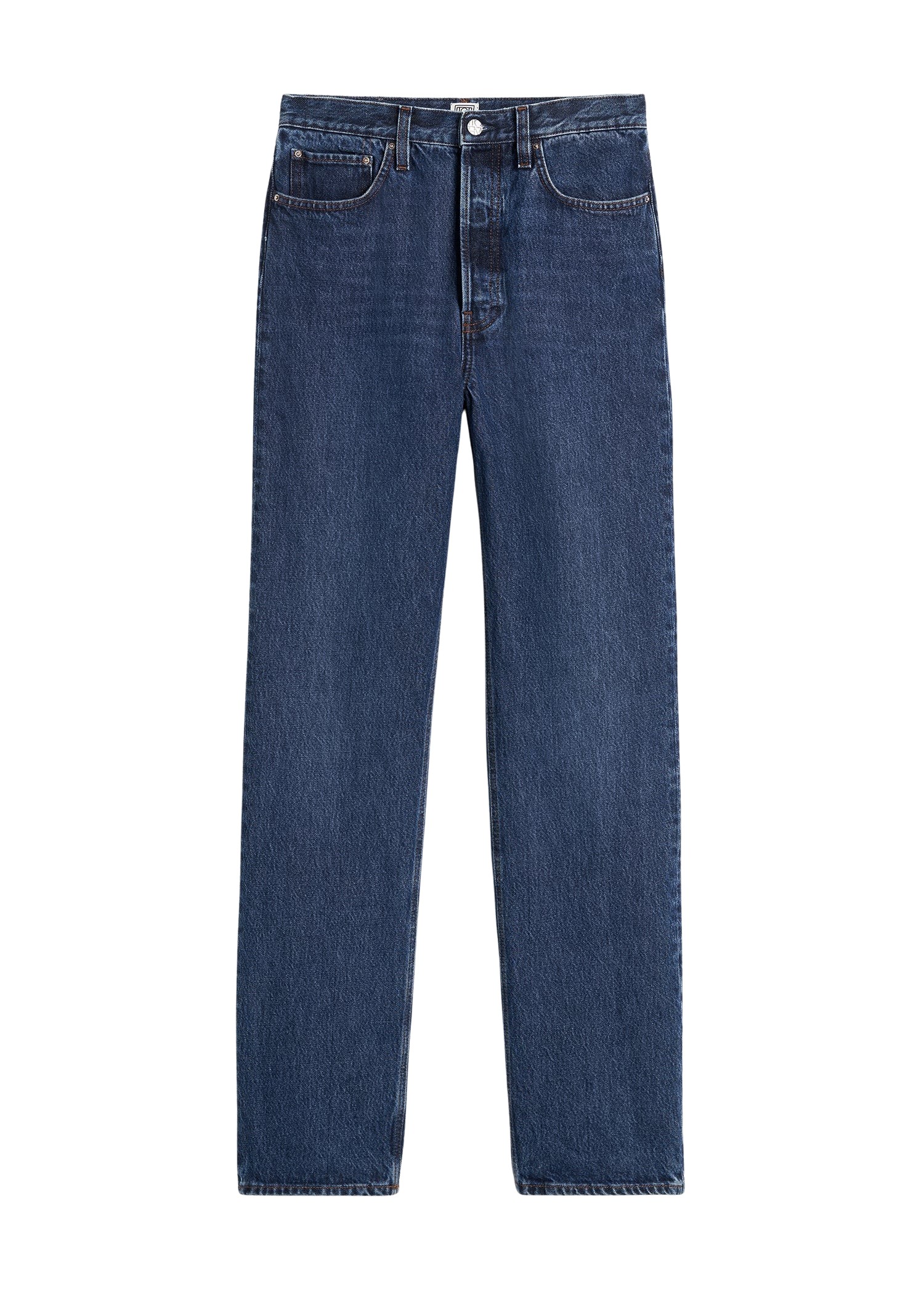 Toteme Classic cut denim full length dark blue
