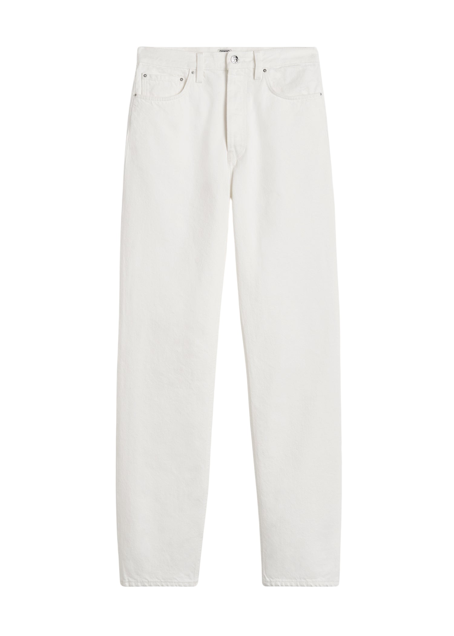 Toteme Classic cut denim full length off-white