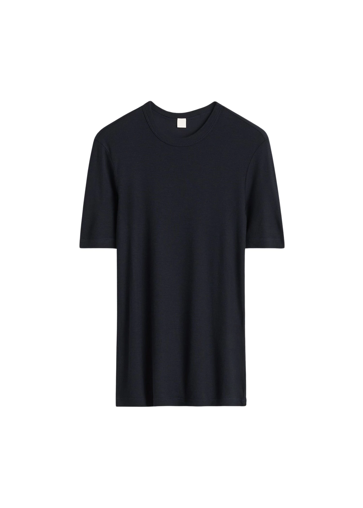 Toteme-Classic-rib-tee-navy-552181_nobg Toteme Tops luxury Clothing from Luxury Handbags Marketplace