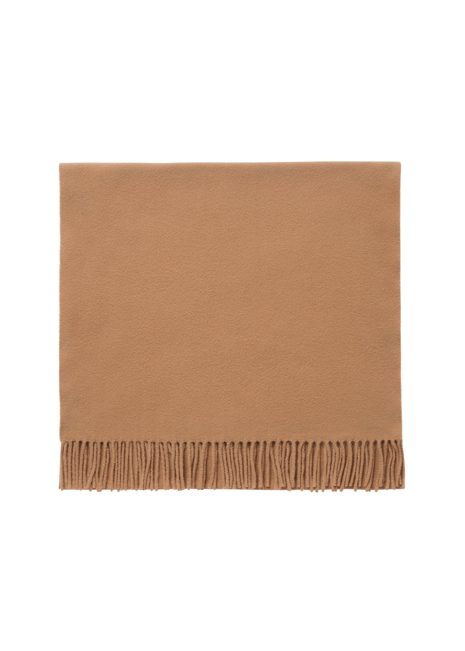 Toteme Classic wool scarf camel