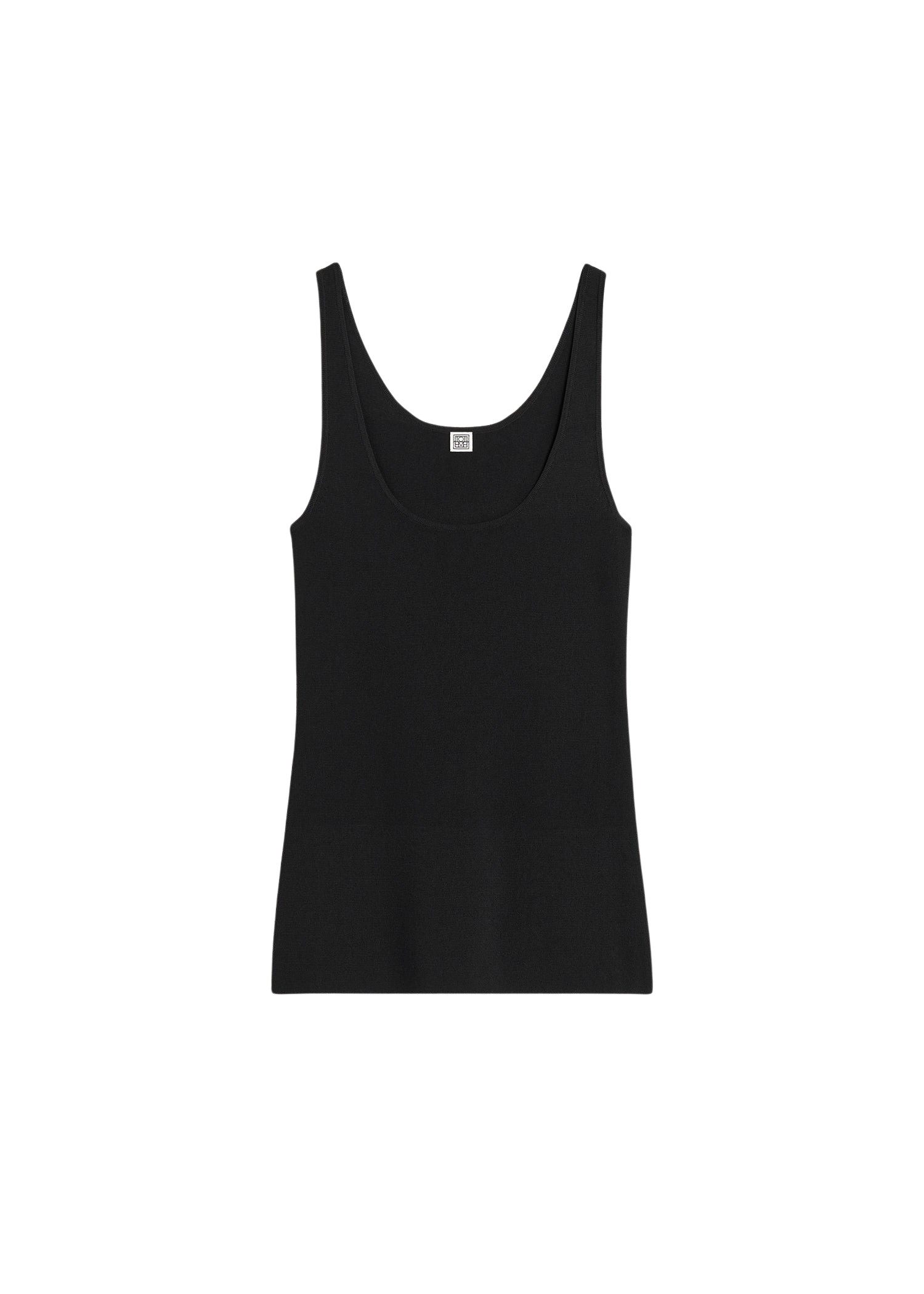Toteme Compact knit tank black