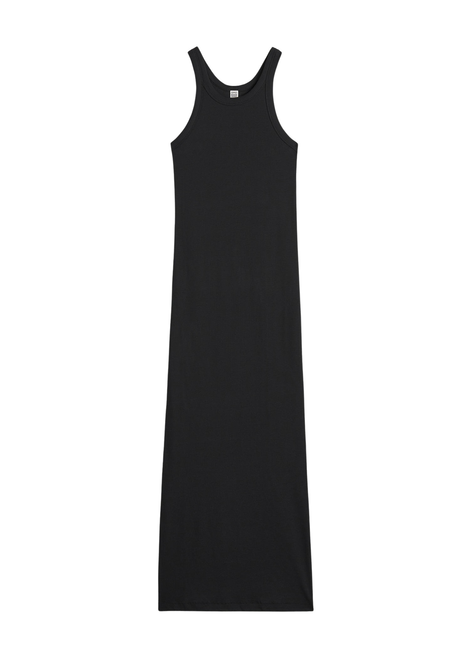 Toteme Curved rib tank dress black