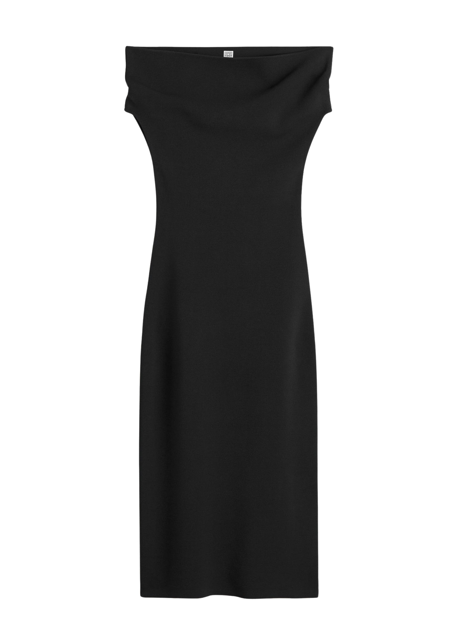 Toteme Double-knit dress black