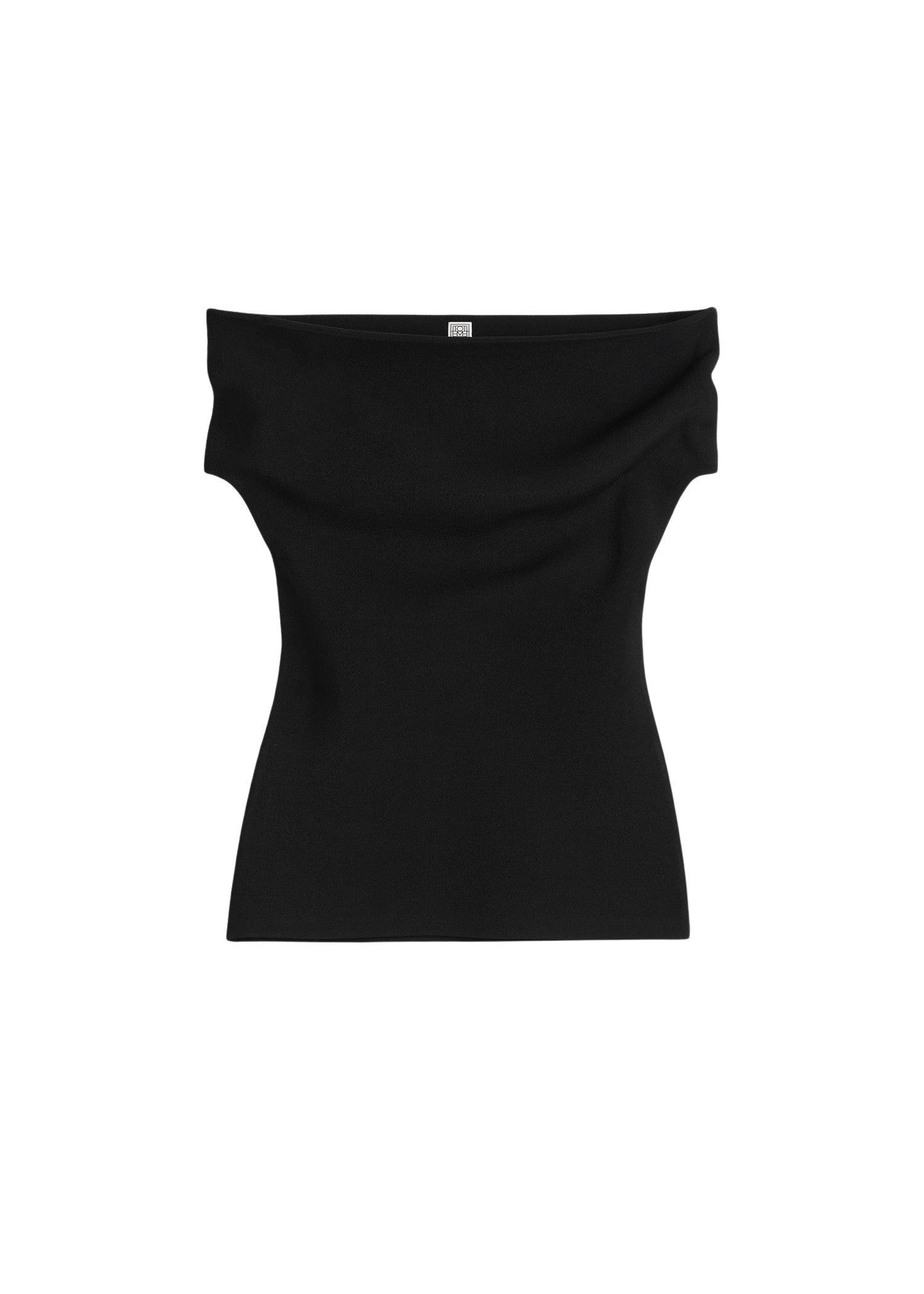 Toteme Double-knit top black