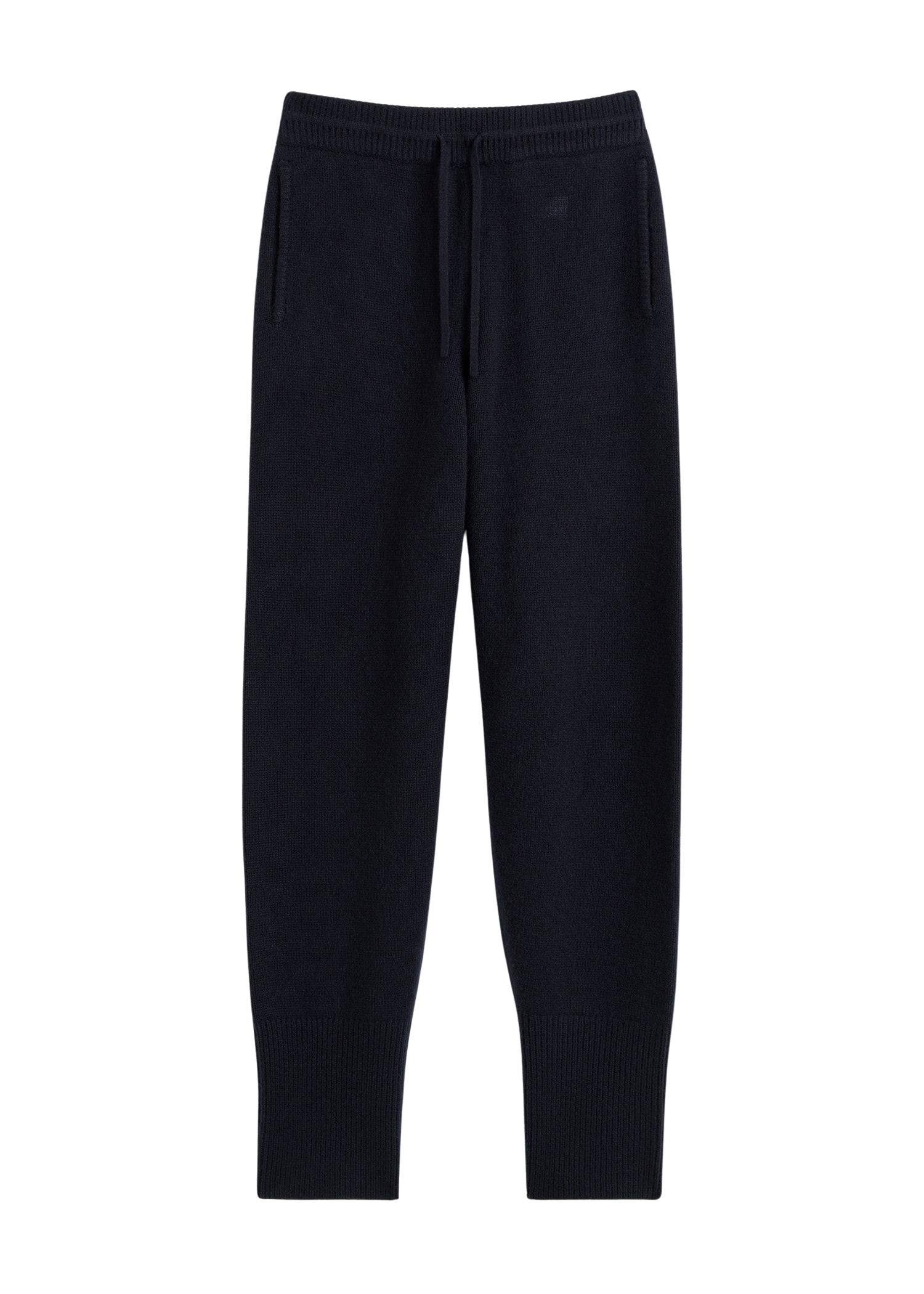 Toteme Drawstring cashmere sweatpants navy