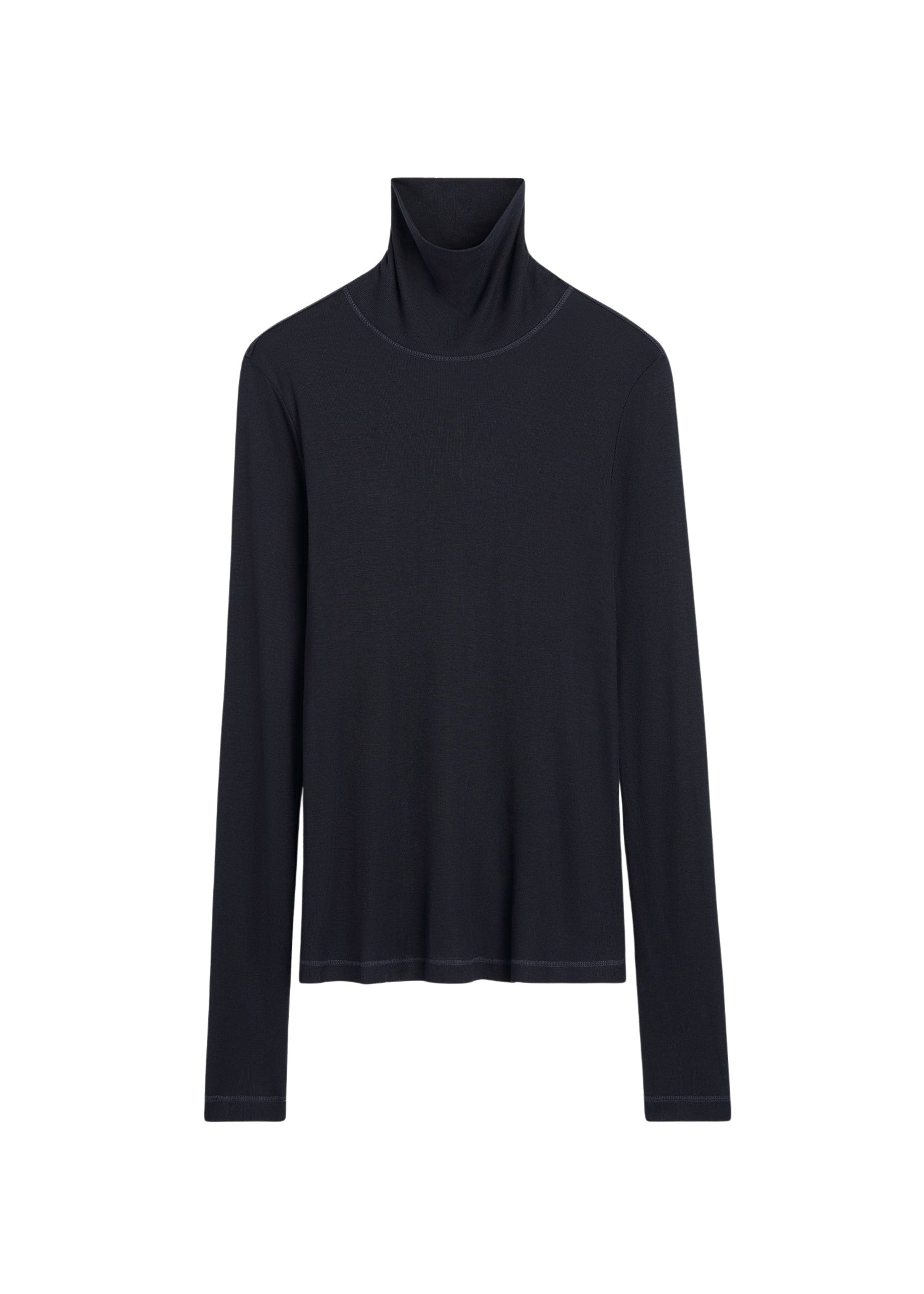 Toteme High-neck rib top navy