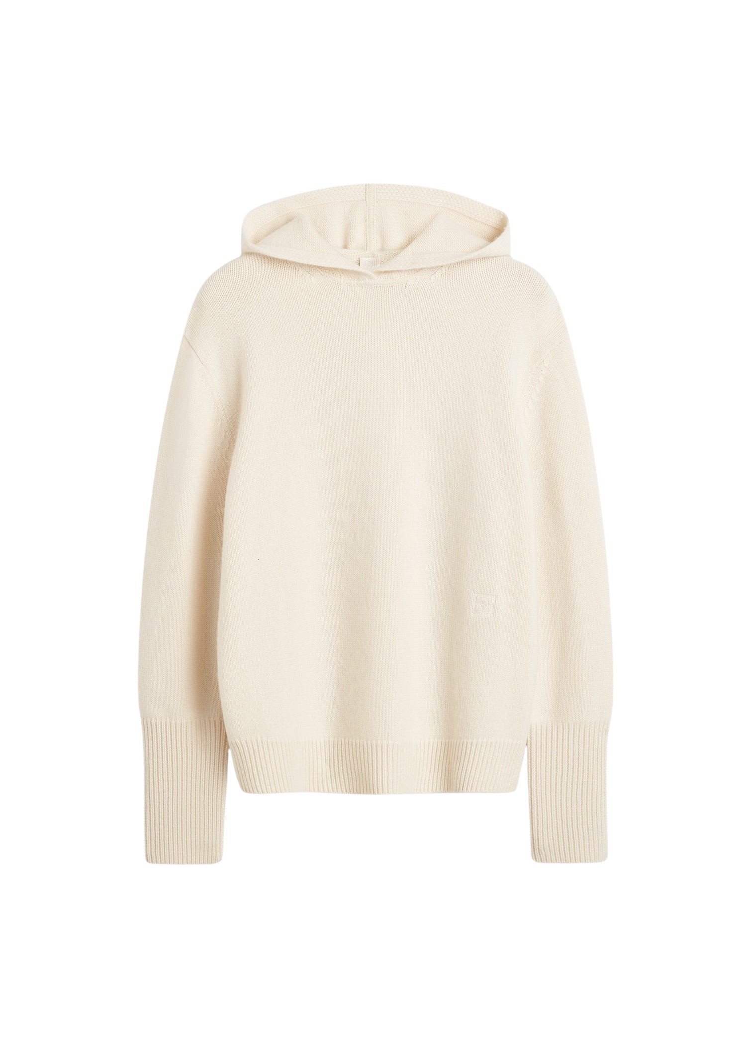 Toteme Hooded cashmere sweatshirt winter white Top