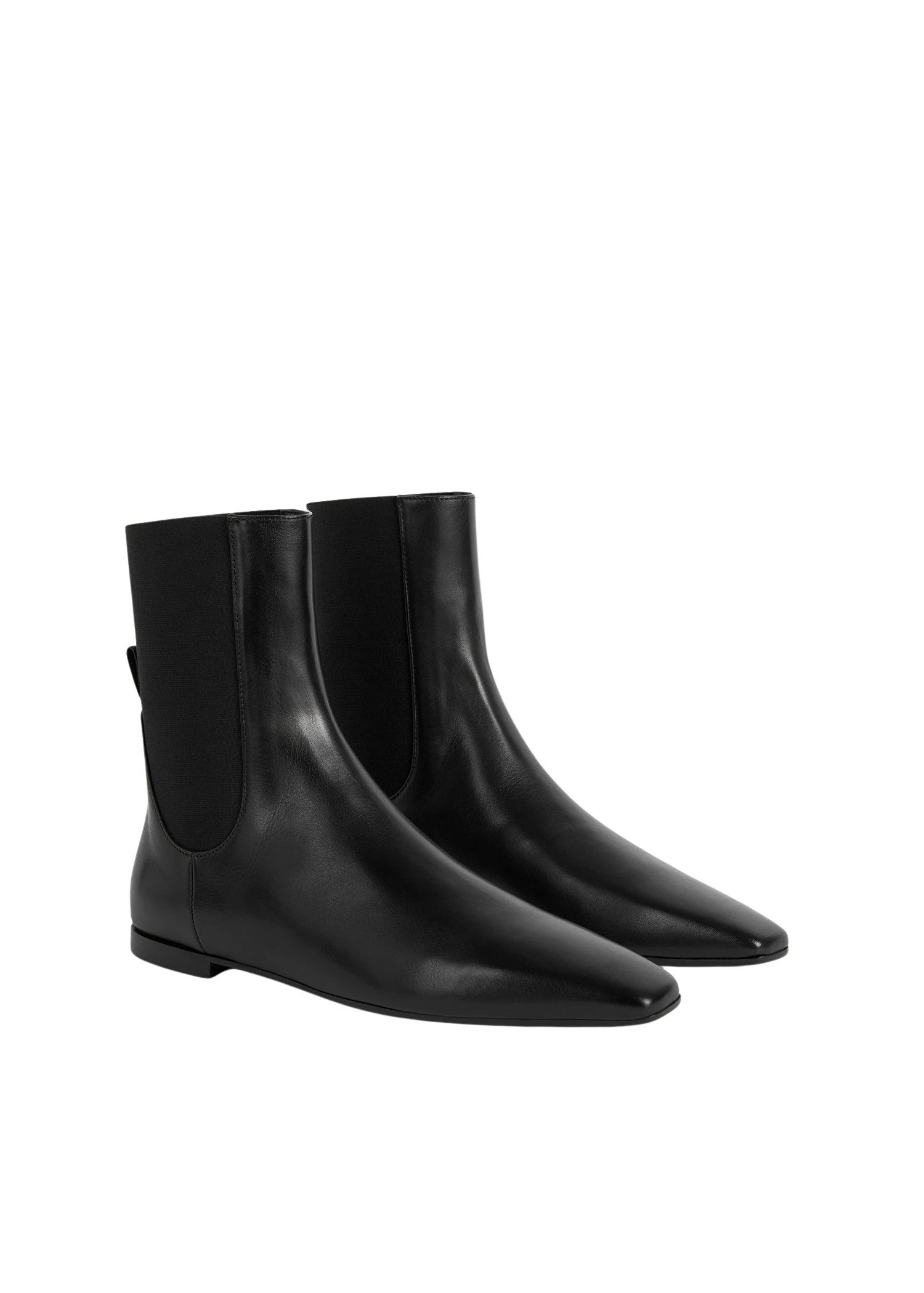 Toteme-Leather-Chelsea-boots-black-520556_nobg Toteme Boots luxury Boots from Luxury Handbags Marketplace