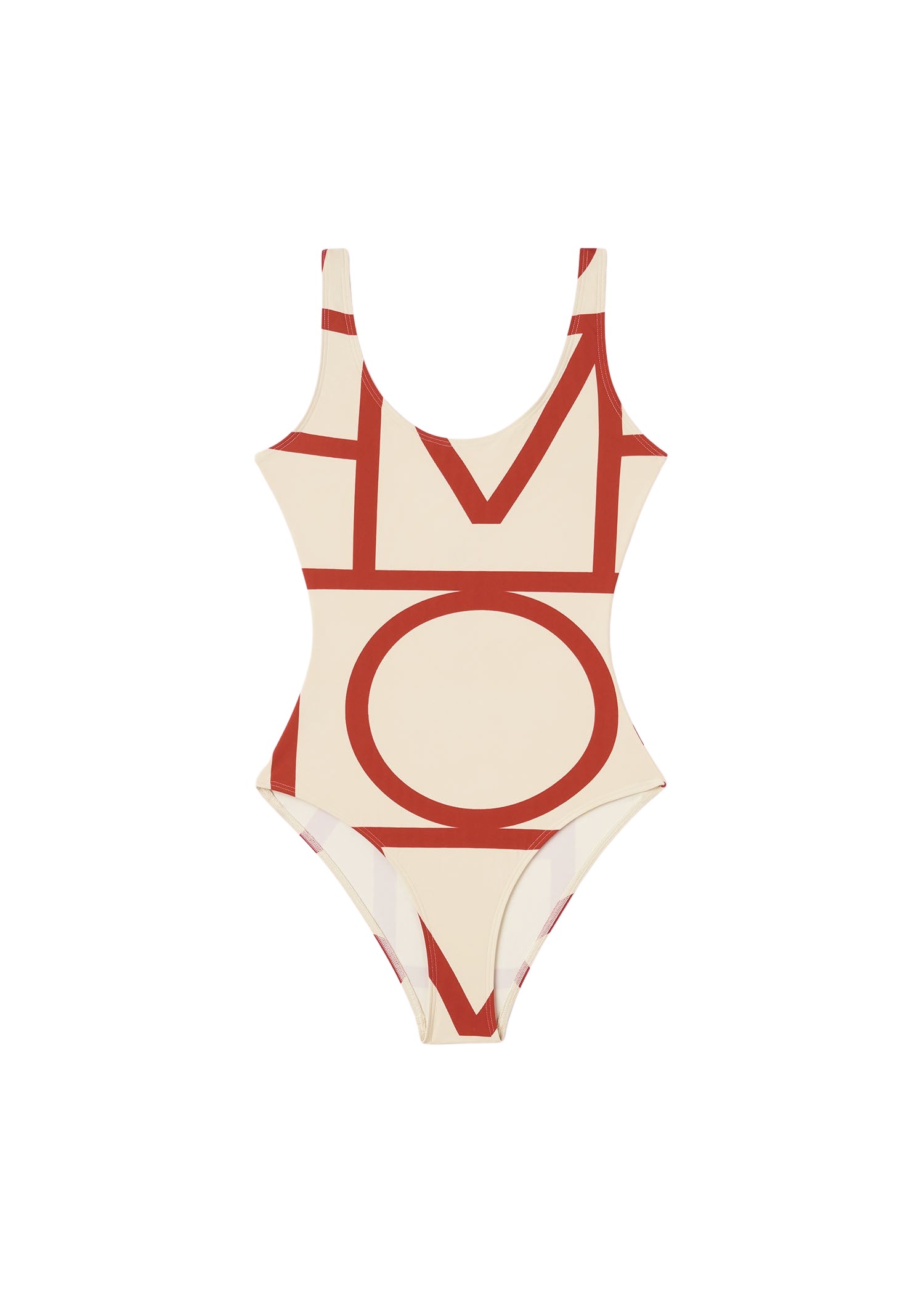 Toteme Monogram swimsuit cava