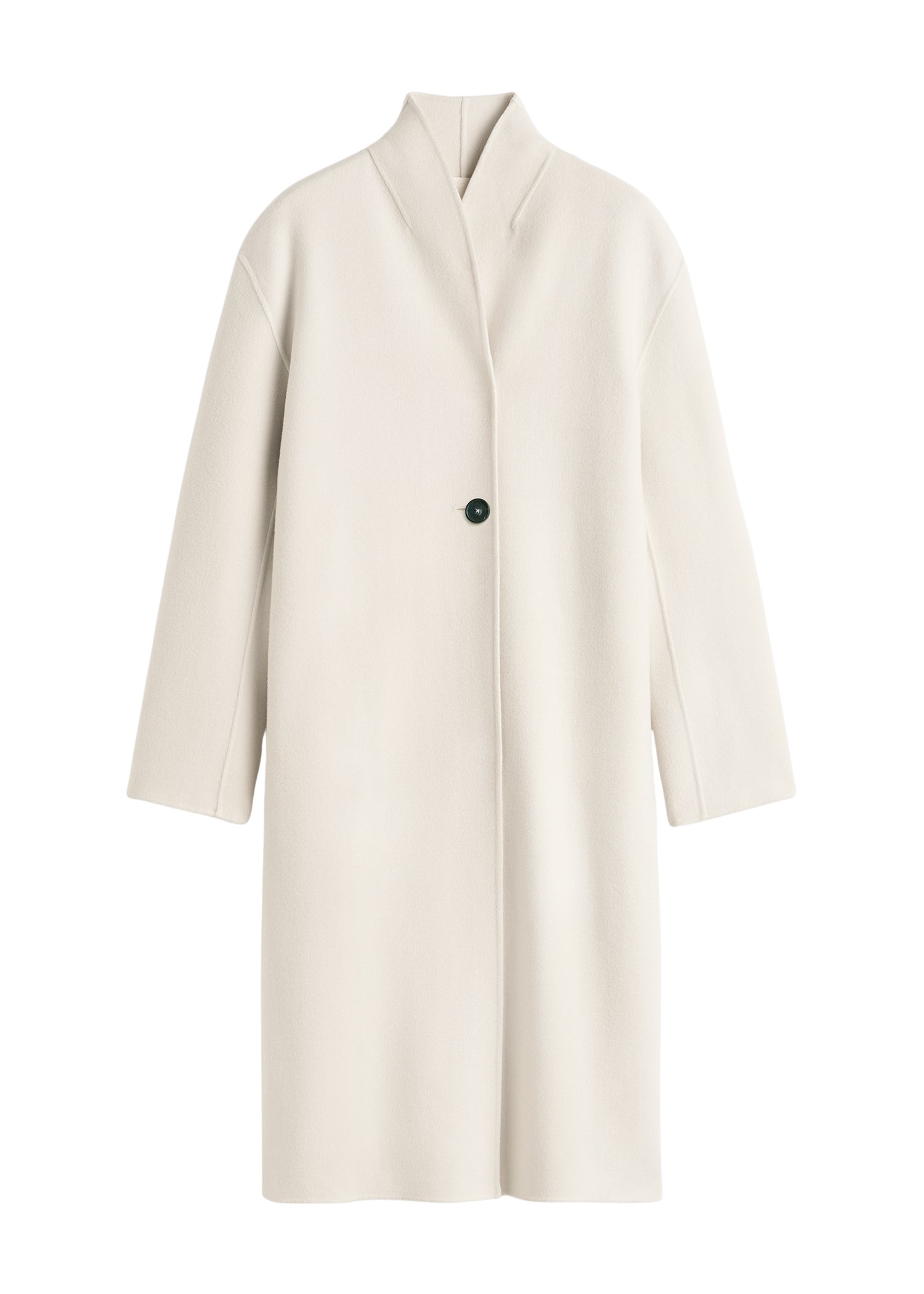 Toteme Overlay doublé coat winter white