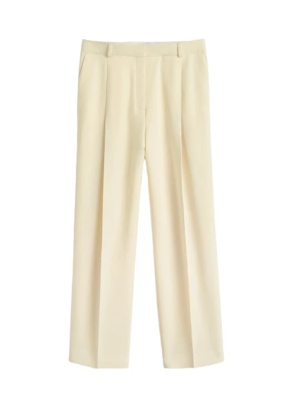 Toteme-Pleated-straight-trousers-butter-536099_nobg Toteme Tops luxury Clothing from Luxury Handbags Marketplace