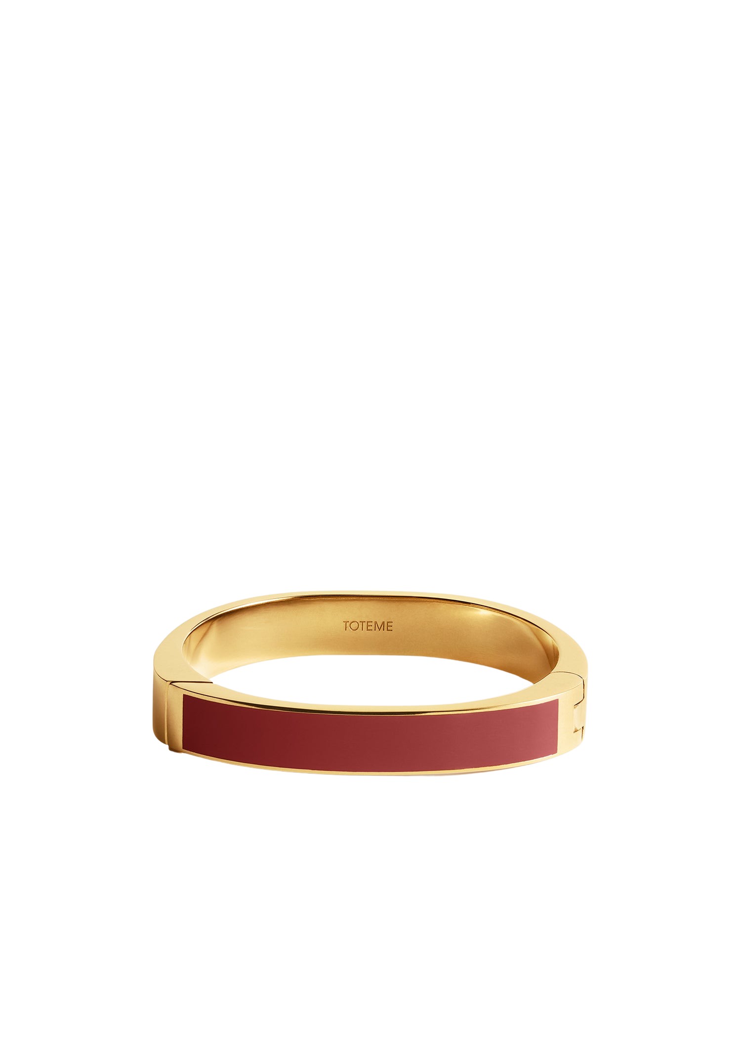 Toteme Signature bracelet chilli/gold