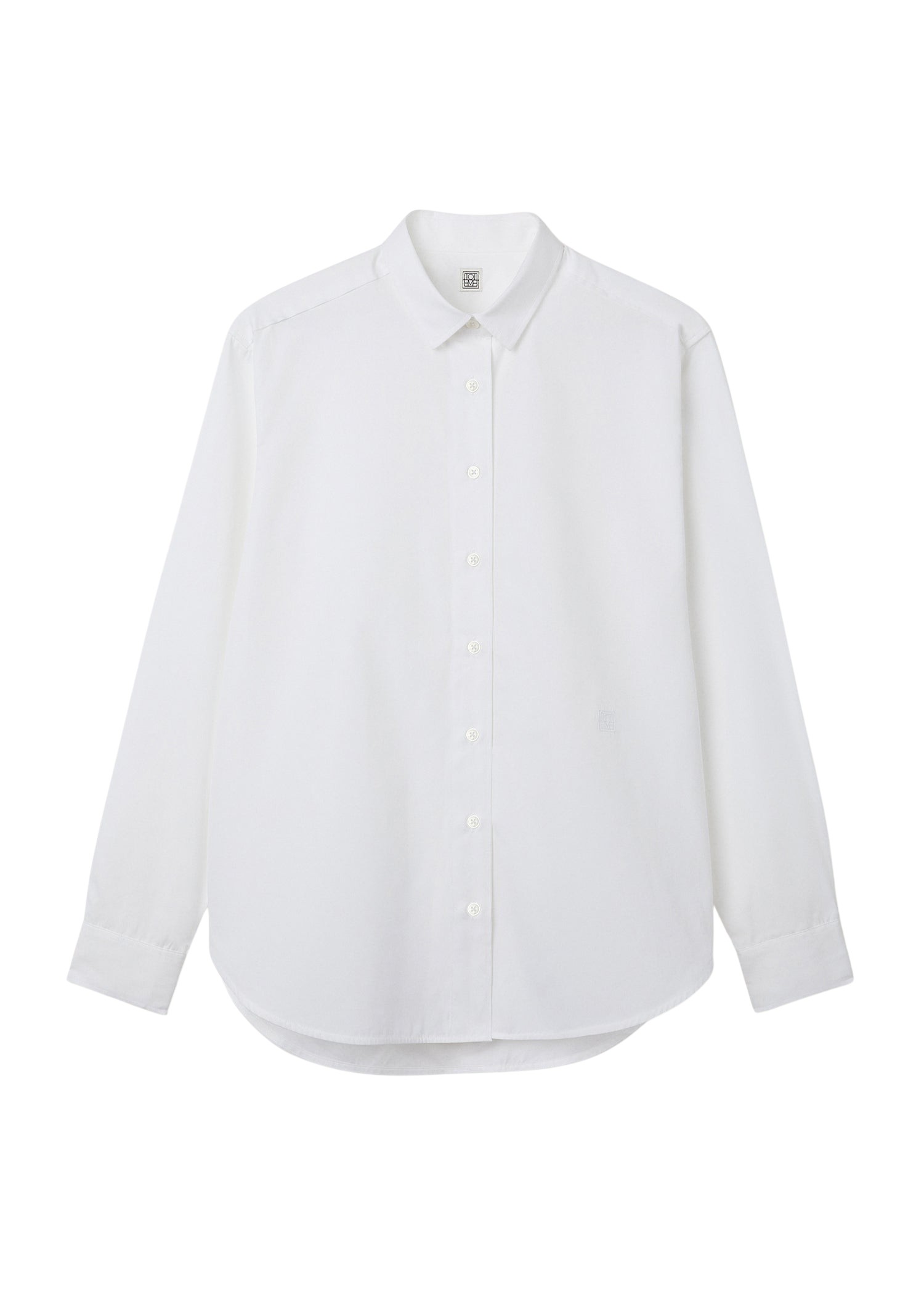 Toteme Signature cotton shirt white