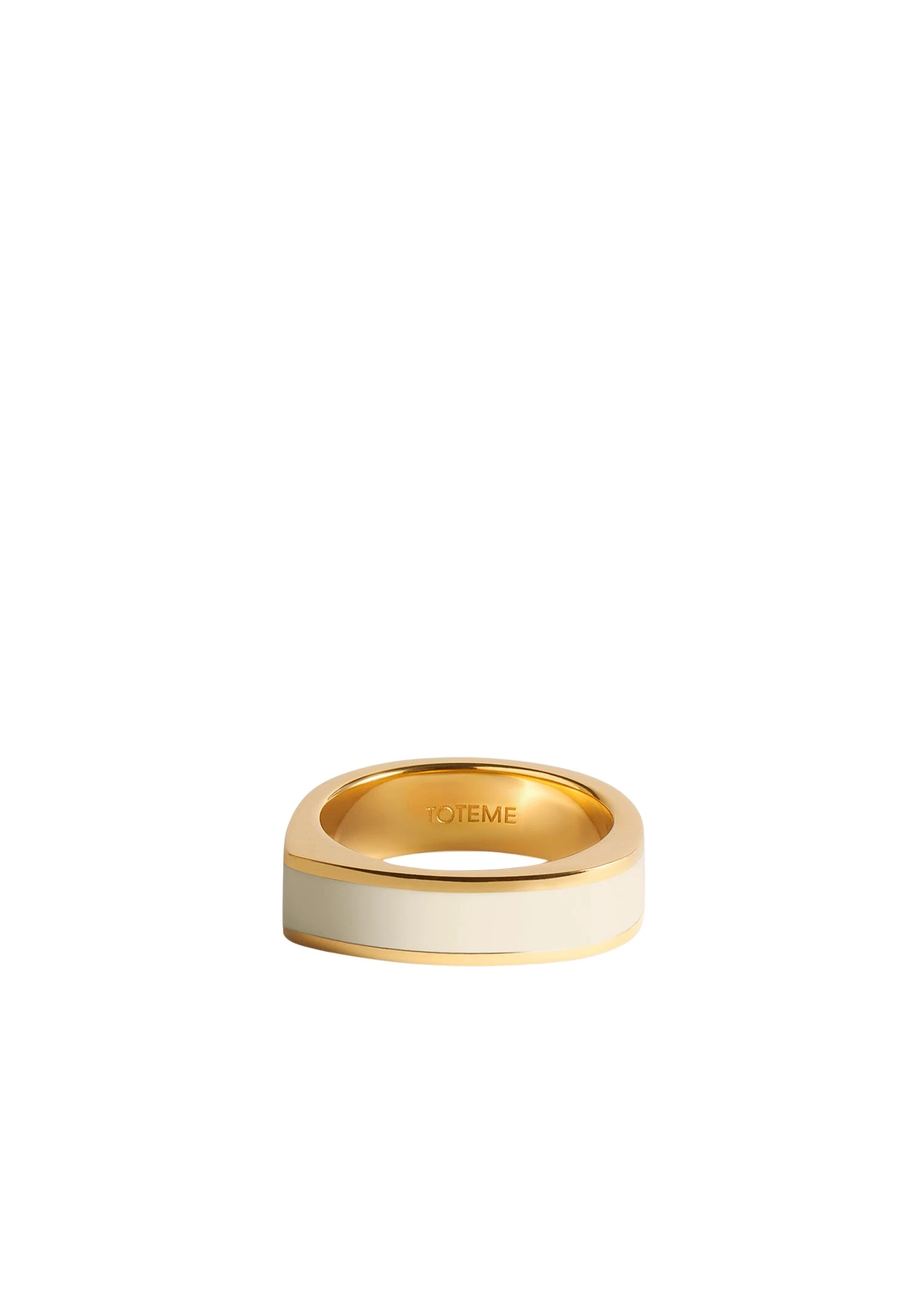 Toteme-Signature-ring-ecrugold-579302_nobg Toteme Jewelry luxury Jewelry from Luxury Handbags Marketplace