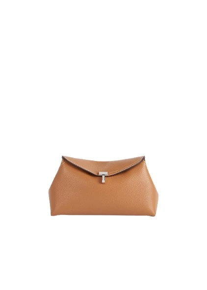 Toteme-T-Lock-grained-leather-clutch-tan-586566_nobg Toteme Bags luxury Bags from Luxury Handbags Marketplace