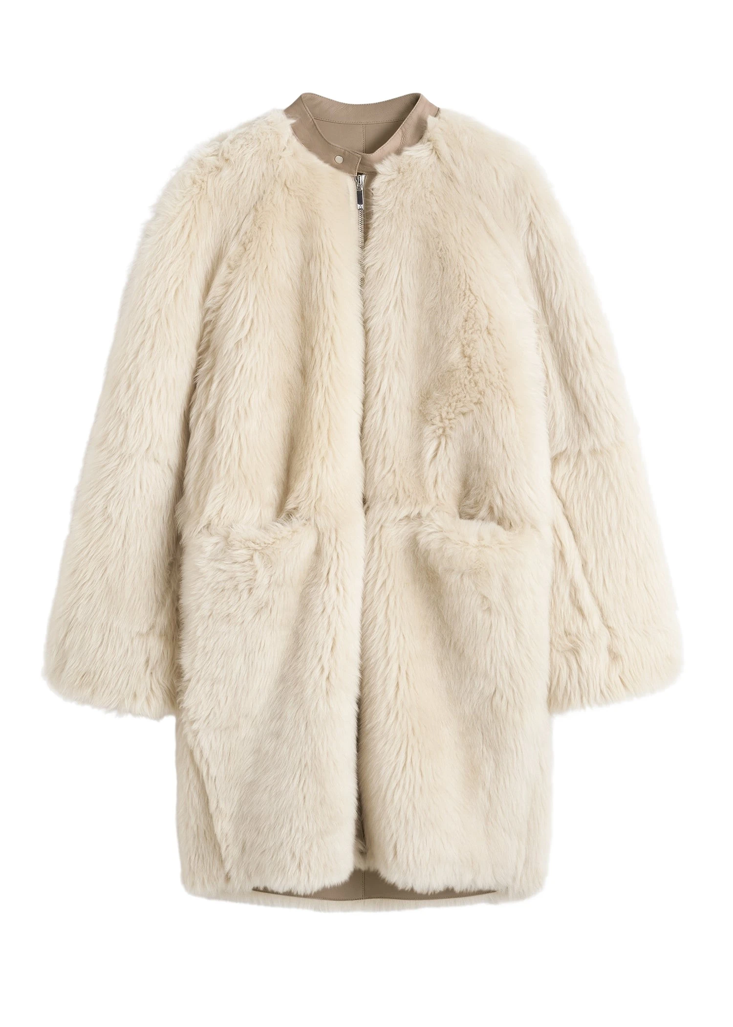 Toteme-Two-way-shearling-coat-creamcaramel-529558_nobg Toteme Coats luxury Clothing from Luxury Handbags Marketplace