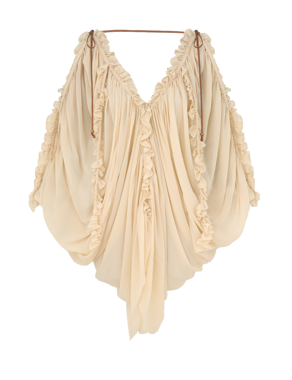Zimmermann Illuminate Draped Blouse