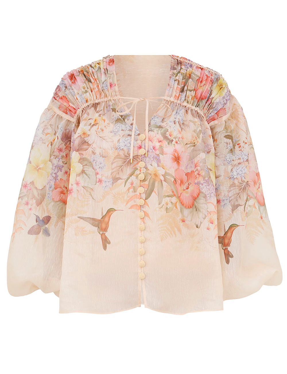 Zimmermann Illuminate Drawn Blouse