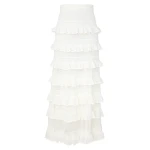 Zimmermann Illuminate Lace Frill Skirt Zimmermann dress