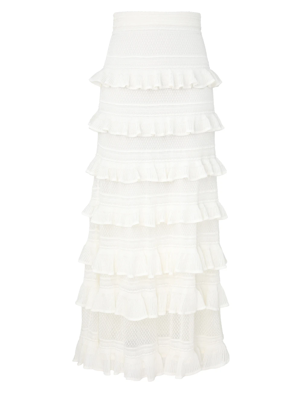 Zimmermann Illuminate Lace Frill Skirt Zimmermann dress
