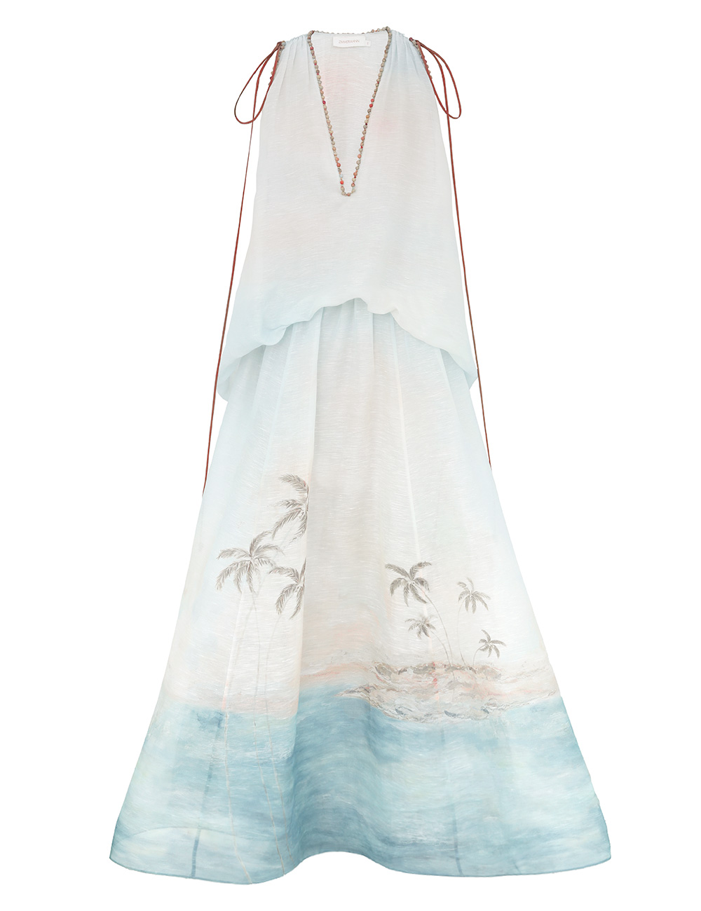 Zimmermann Illuminate Plunge Gown