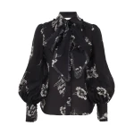 Zimmermann Ruffle Bow Shirt Zimmermann dress