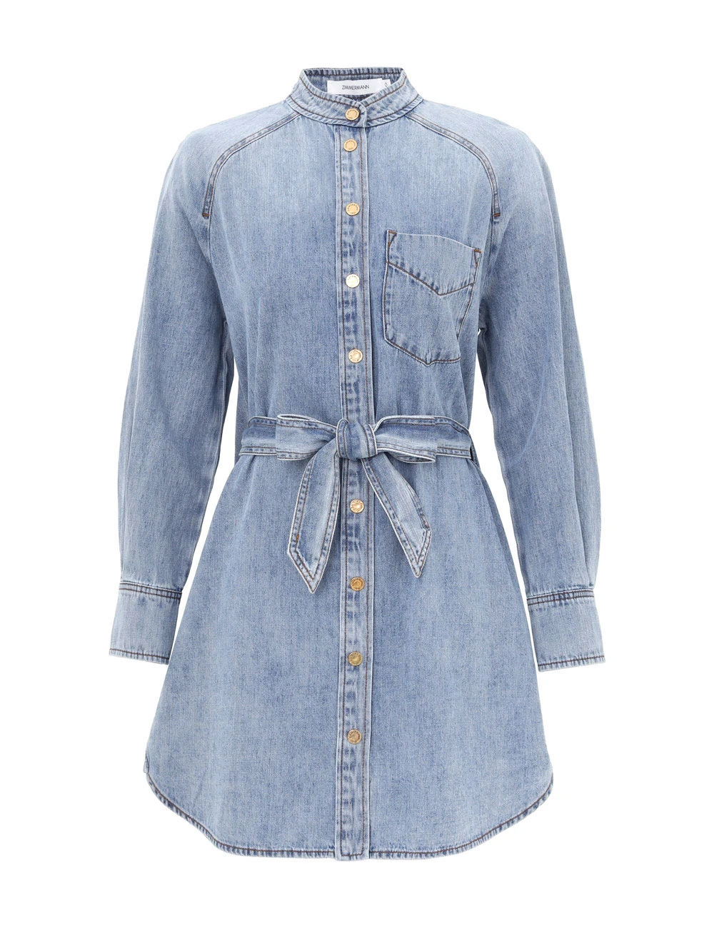 Zimmermann Scoop Denim Dress Zimmermann dress