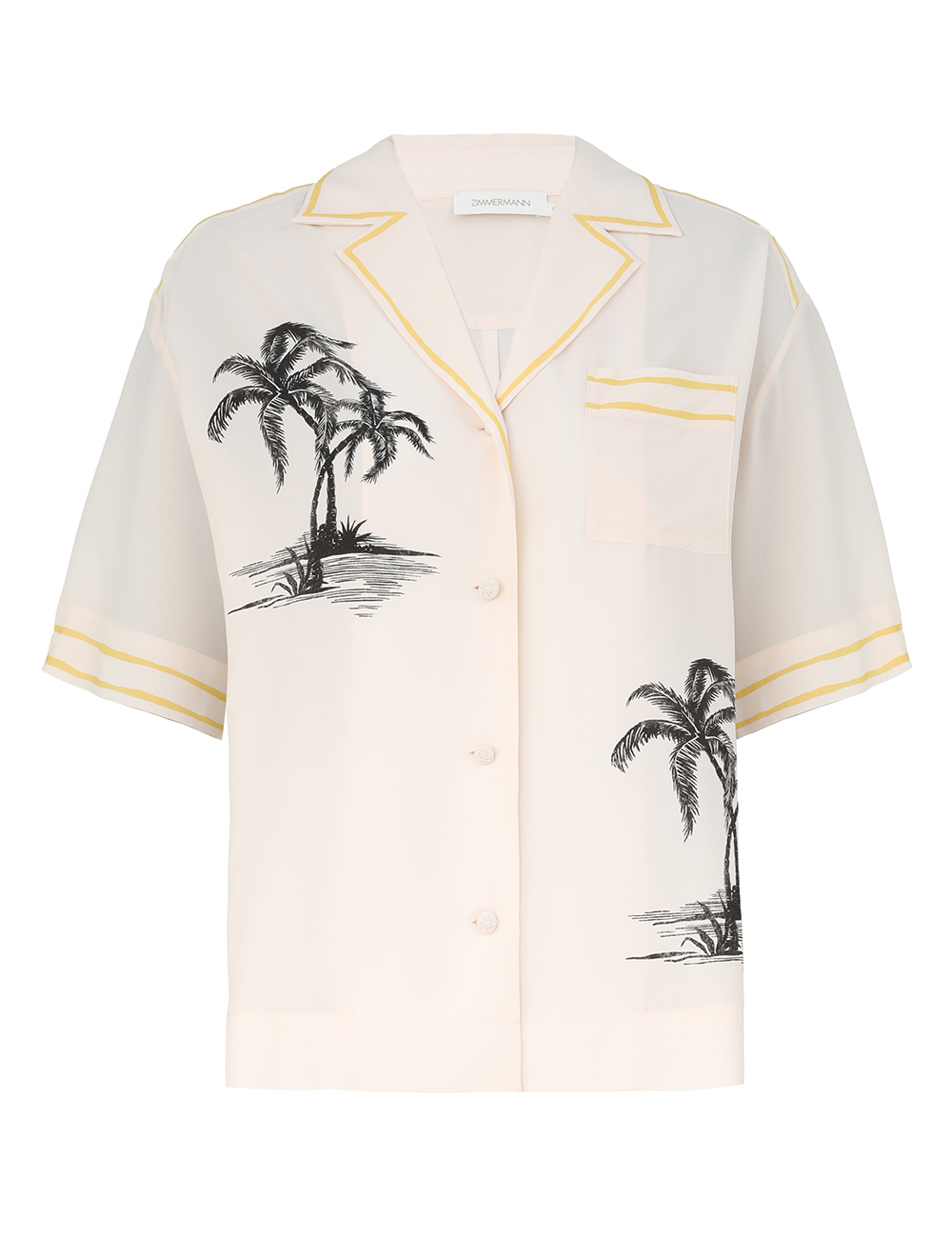 Zimmermann Short Sleeved Shirt