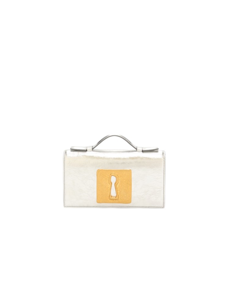 Schiaparelli Keyhole Chain Clutch luxury Bags from  Luxury Handbags Marketplace
