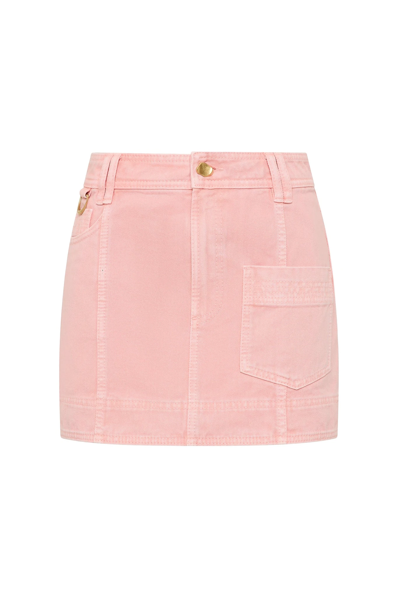 Aje-Ayden-Denim-Micro-Skirt Aje Blue Skirts