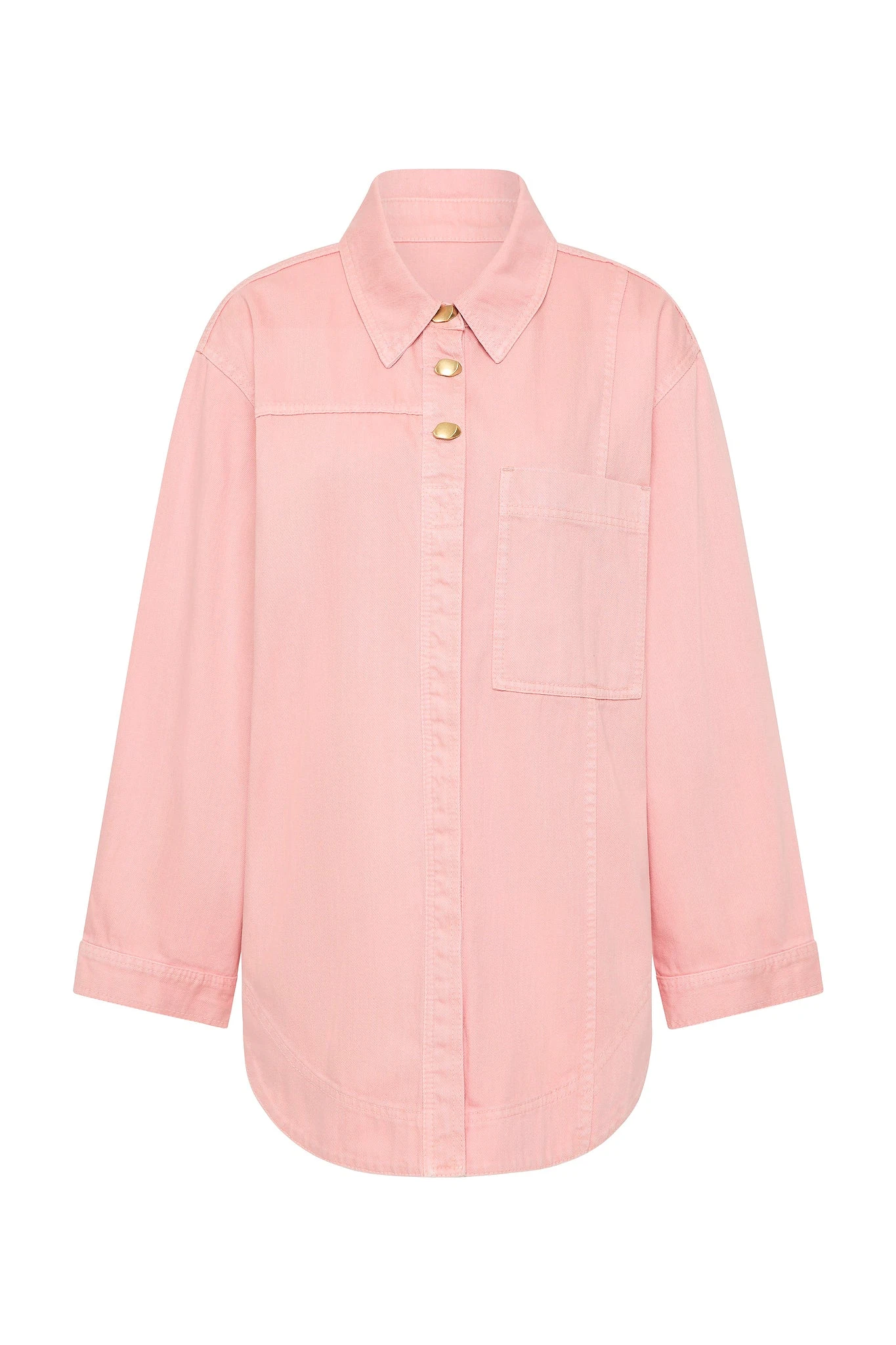 Aje-Ayden-Denim-Top Aje Blue Tops